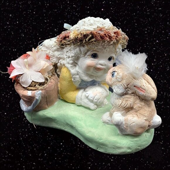 Vintage 1991 Cast Art Dreamsicles Here's Looking at You Figurine 4”T 5”W - Picture 6 of 7